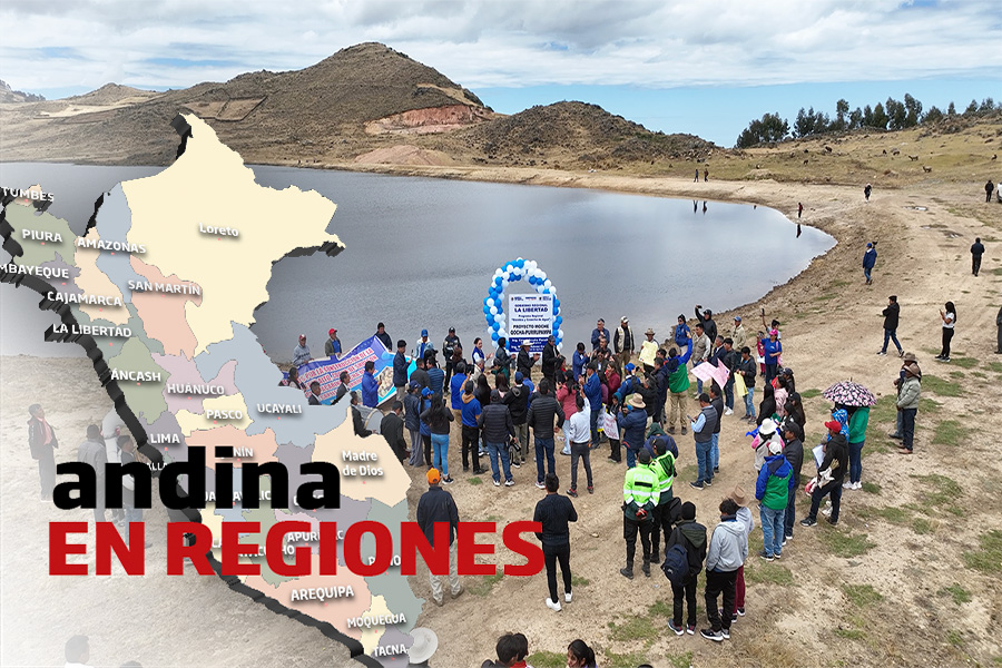 Andina en Regiones: nuevas qochas permitirán regar más de 300 hectáreas de cultivo